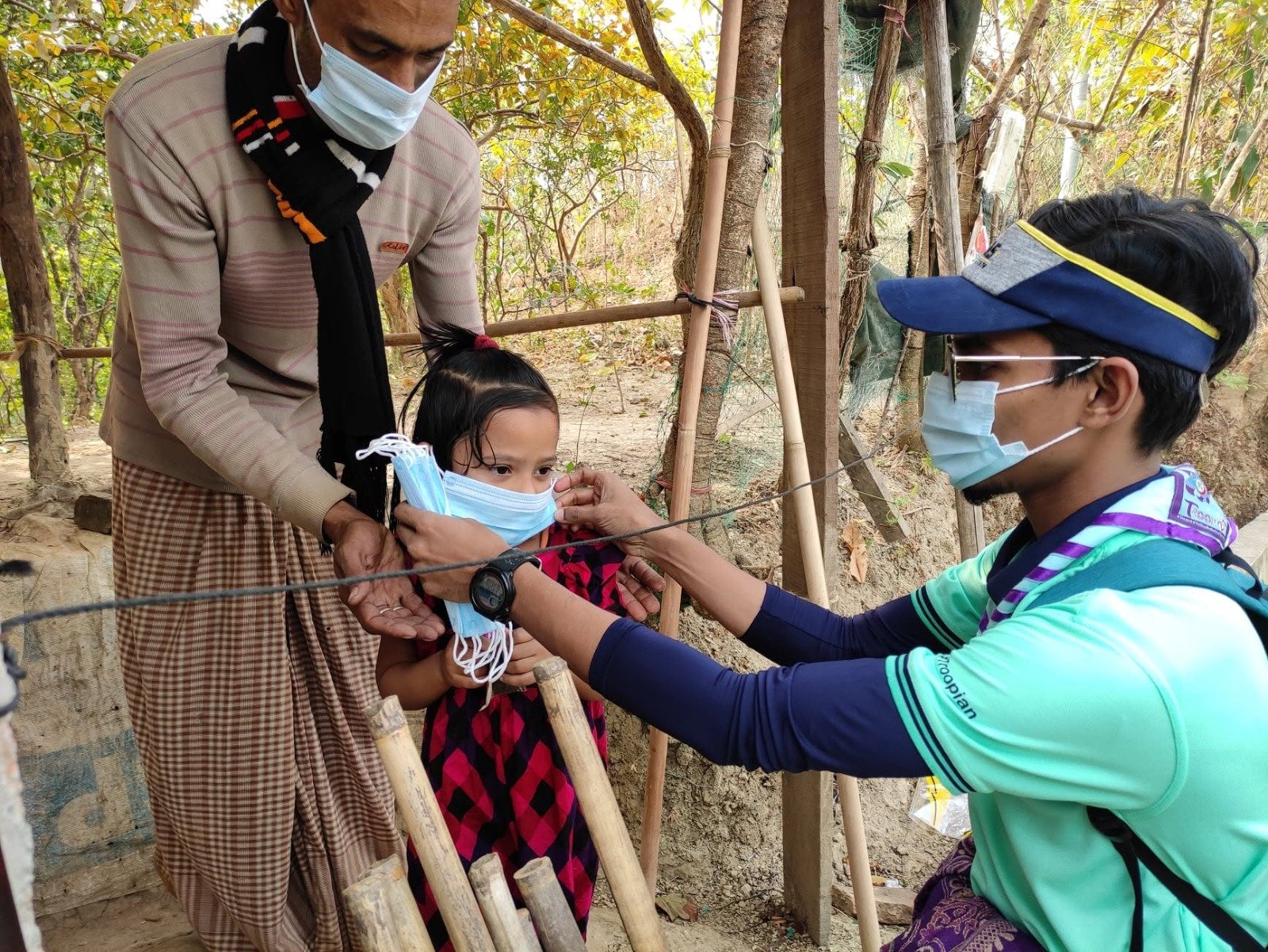 Troop 21 relief volunteer work